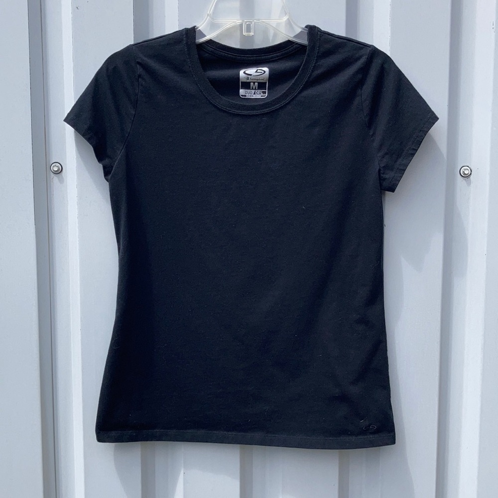 💥2/$8 or 3/$11💥 Ladies Champion Black DuoDry Tee